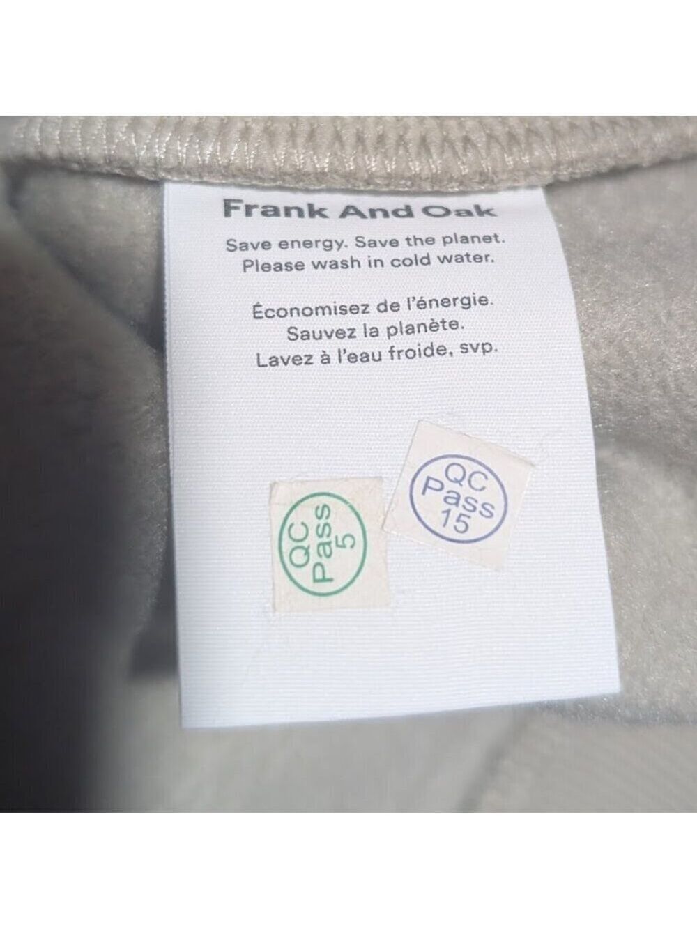 Frank and Oak | The Soft Crewneck Sweatshirt In Green - Picture 9 of 10
